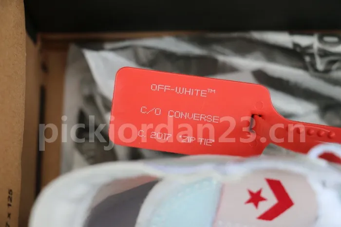 Authentic OFF White x Converse Final version