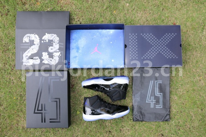 Authentic Air Jordan 11 “Space Jam” 2016