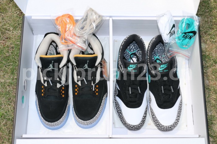 Authentic Air Max x Air Jordan 3 “atmos” Pack