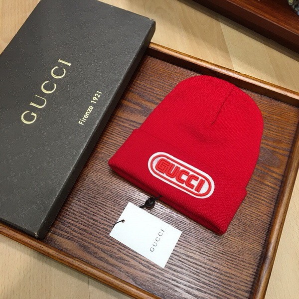 G Wool Cap Scarf AAA-089