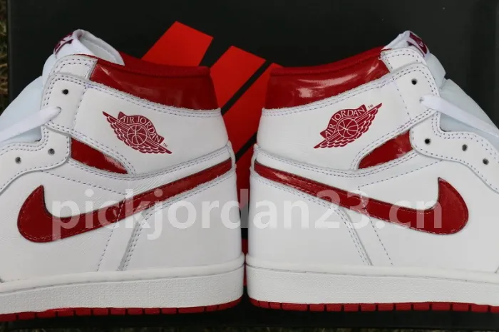 Authentic Air Jordan 1 OG High “Metallic Red”