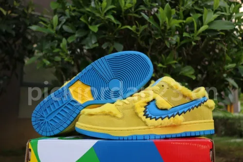 Authentic Grateful Dead x Nike Dunk SB Low “Yellow Bear” Women Shoes