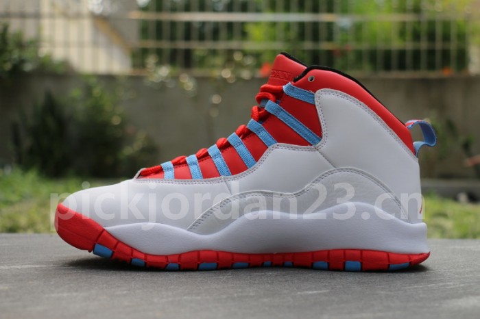 Authentic Air Jordan 10 “Chicago Flag”
