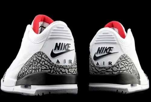 Authentic Air Jordan 3'88 “White Cement”