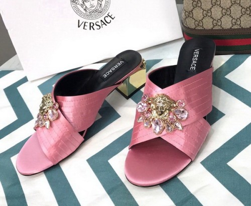 Versace women slippers 1：1 quality-023