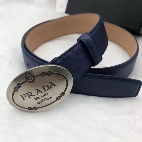 Super Perfect Quality Prada Belts(100% Genuine Leather,Reversible Steel Buckle)-042
