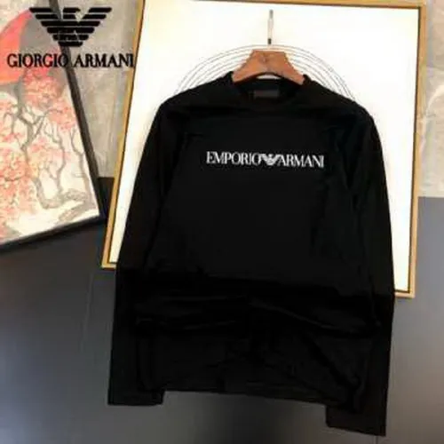 Armani long sleeve t-shirt men-011(M-XXXL)