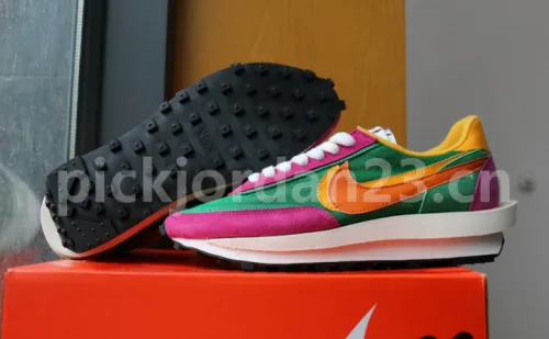 Authentic Sacai x Nike LVD Waffle Daybreak BV0073-301 GS