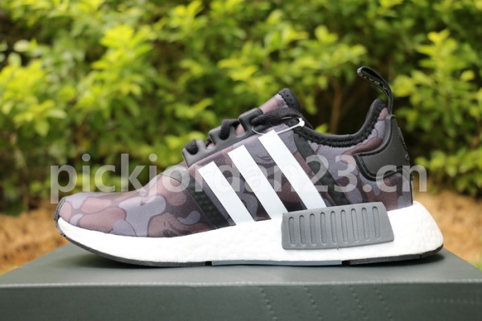 Authentic BAPE x AD NMD Black