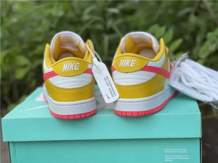 Authentic Nike Dunk Low Yellow