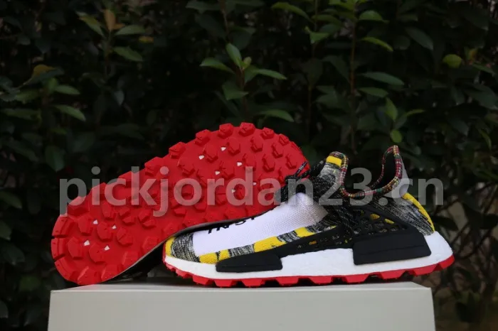 Authentic Pharrell x AD NMD Hu “Solar Pack”-003
