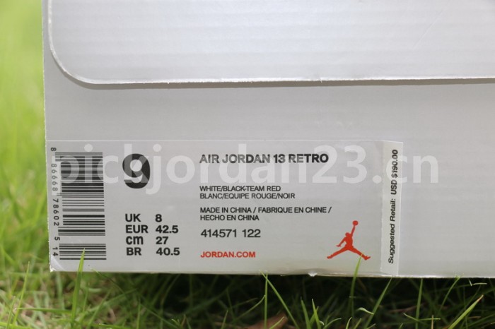 Authentic Air Jordan 13 Retro Cherry