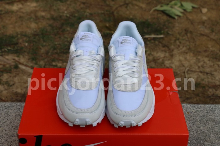 Authentic sacai x Nike LDV Waffle “White Nylon”