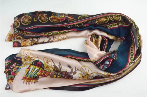 Hermes Silk Scarf AAA-074