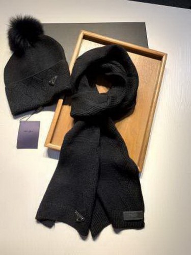 Prada Wool Cap Scarf AAA-027