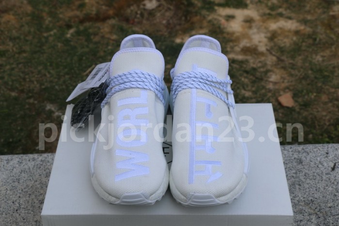 Authentic  Pharrell x AD Hu NMD Trail “Blank Canvas”