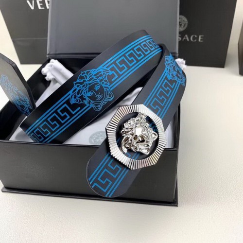 Super Perfect Quality Versace Belts(100% Genuine Leather,Steel Buckle)-471