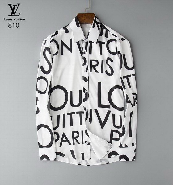 LV long sleeve shirt men-099(M-XXXL)