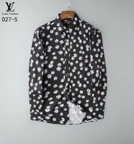 LV long sleeve shirt men-133(S-XXXL)
