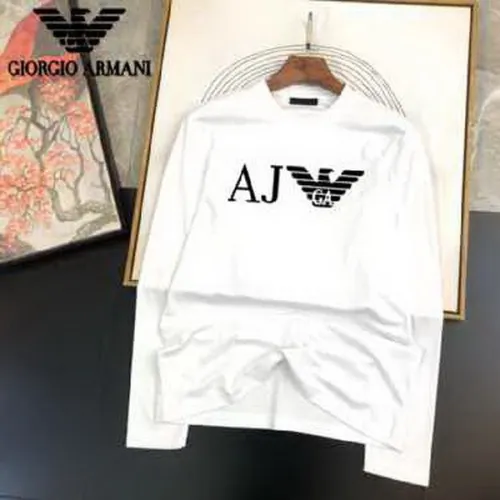 Armani long sleeve t-shirt men-009(M-XXXL)