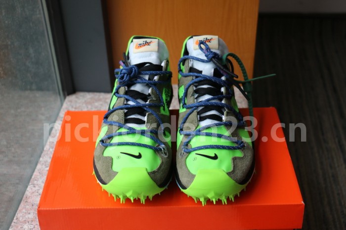 Authentic OFF-WHITE x Nike Zoom Terra Kiger 5 Green