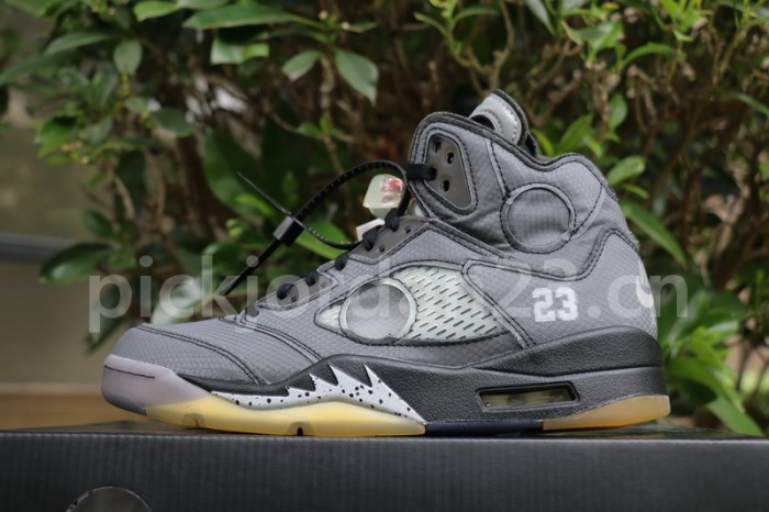 Authentic OFF-WHITE x Air Jordan 5
