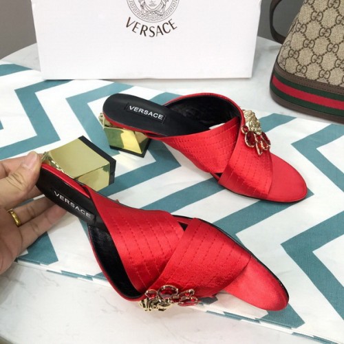 Versace women slippers 1：1 quality-025