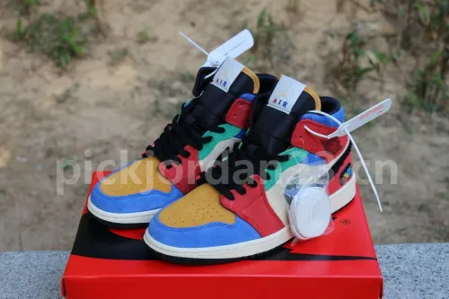 Authentic Blue The Great x Air Jordan 1 Mid “Fearless”