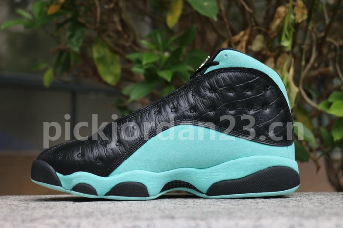 Authentic Air Jordan 13  Island Green 