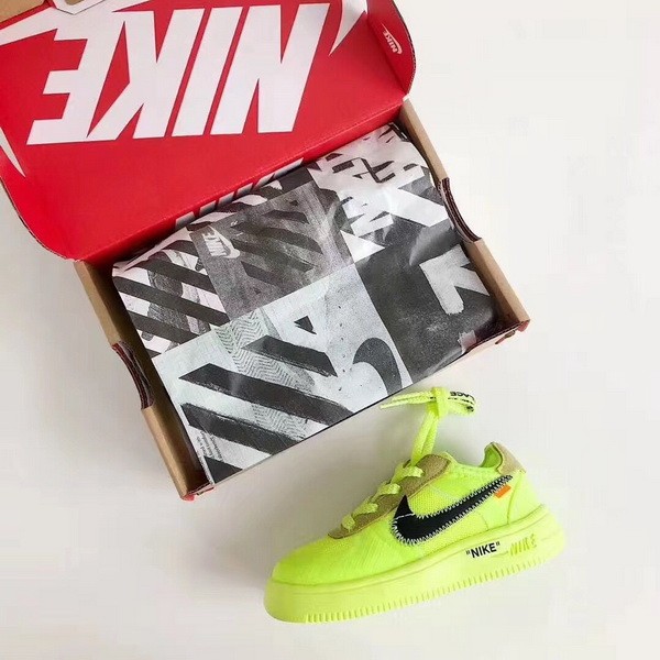 Off White x Air Force Kids Shoes-001