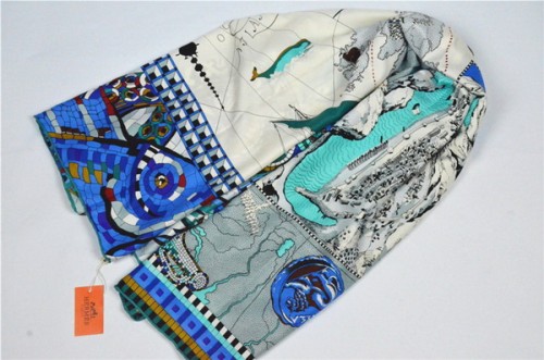 Hermes Silk Scarf AAA-147