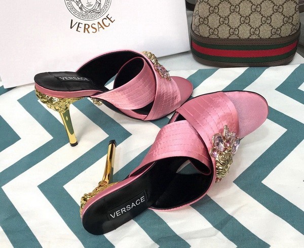 Versace women slippers 1：1 quality-029