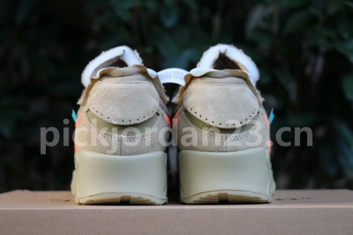 Authentic OFF-WHITE x Nike Air Max 90 “Desert Ore”