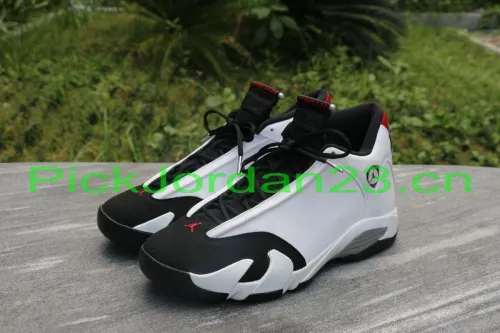 Authentic Air Jordan 14 Retro “Black Toe”