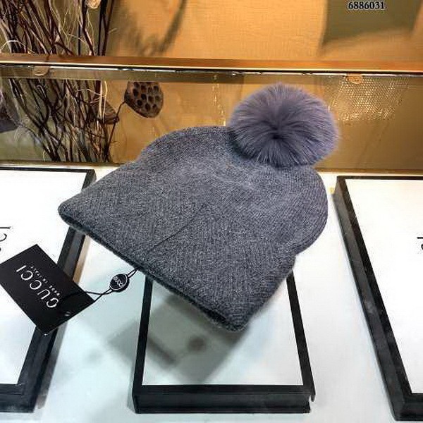 G Wool Cap Scarf AAA-048