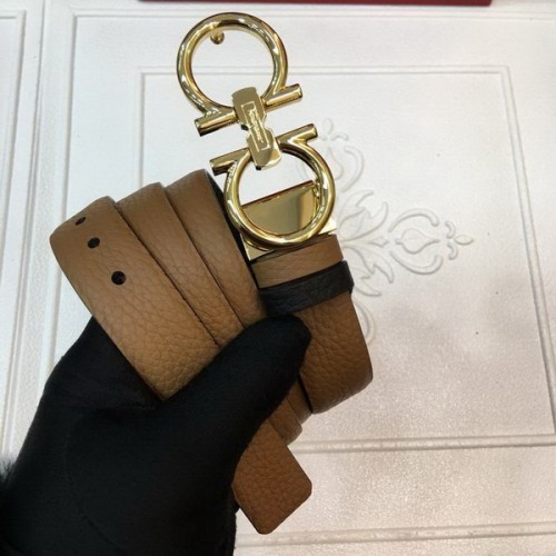 Super Perfect Quality Ferragamo Belts(100% Genuine Leather,steel Buckle)-1383