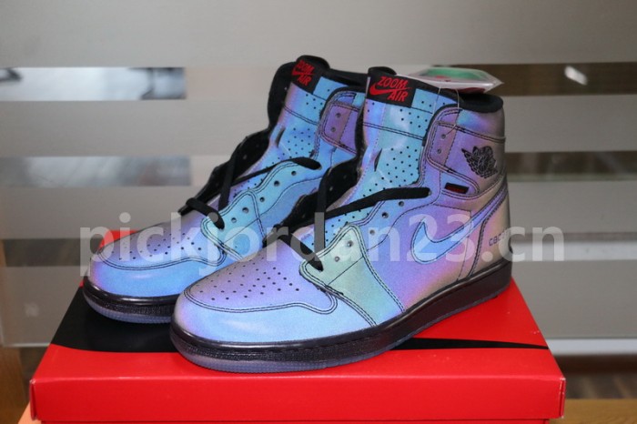 Authentic Air Jordan 1 Hi Zoom Fearless
