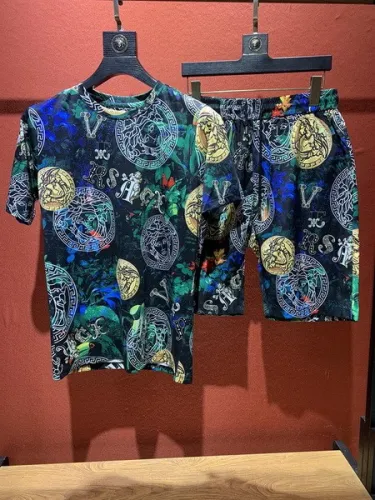 Versace short sleeve men suit-071(S-XXL)