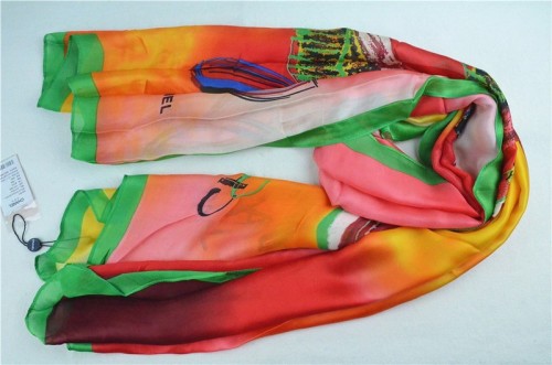 CHAL Silk Scarf AAA-154