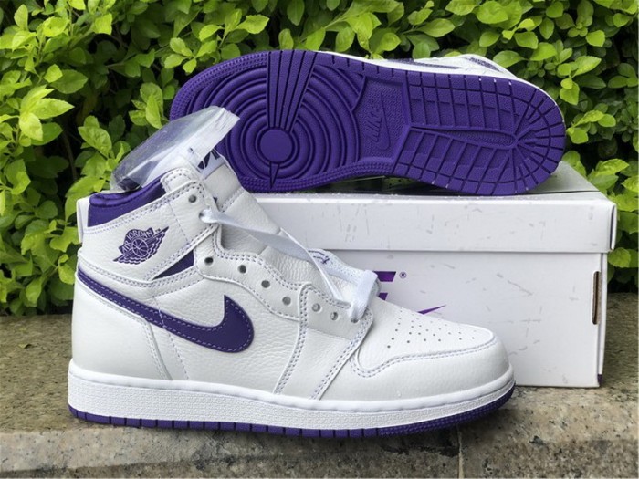 Authentic Air Jordan 1 High OG WMNS “Court Purple”