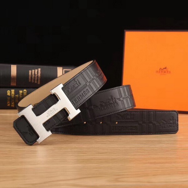 Super Perfect Quality Hermes Belts(100% Genuine Leather,Reversible Steel Buckle)-502