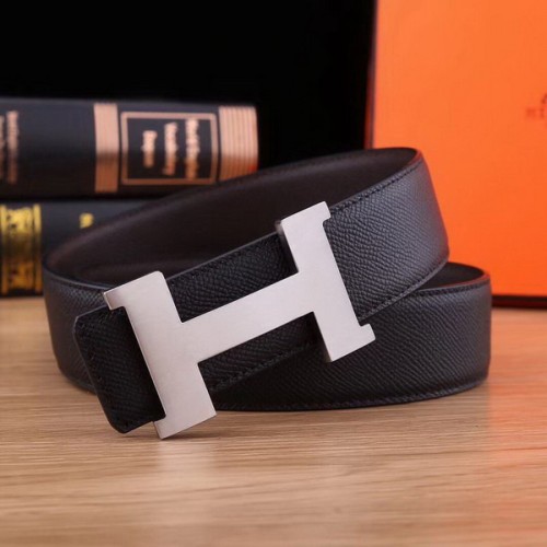 Super Perfect Quality Hermes Belts(100% Genuine Leather,Reversible Steel Buckle)-531