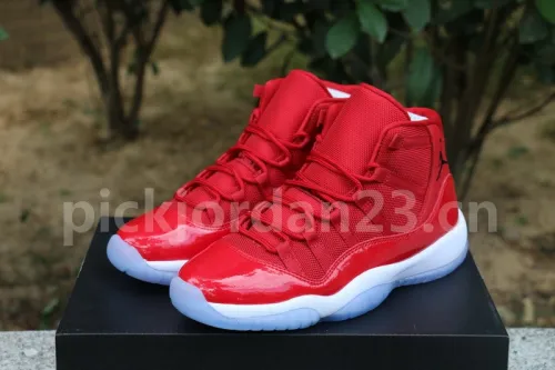 Authentic Air Jordan 11 “Gym Red” GS