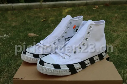 Authentic OFF-WHITE x Converse 2.0 White