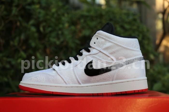 Authentic CLOT x Air Jordan 1 Mid“ Fearless”