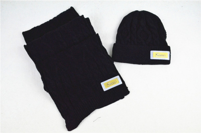 G Wool Cap Scarf AAA-017