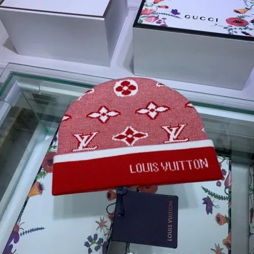 LV Wool Cap Scarf AAA-058