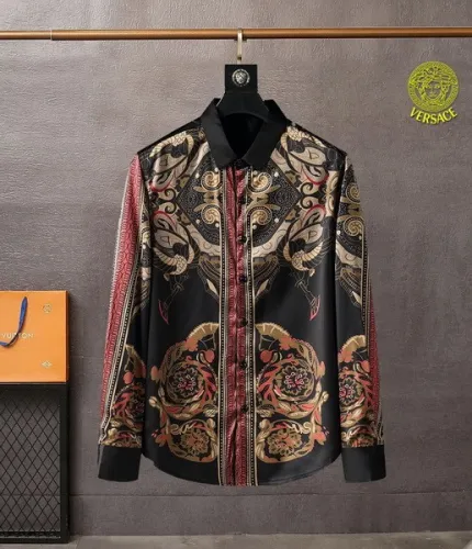 Versace long sleeve shirt men-126(M-XXXL)
