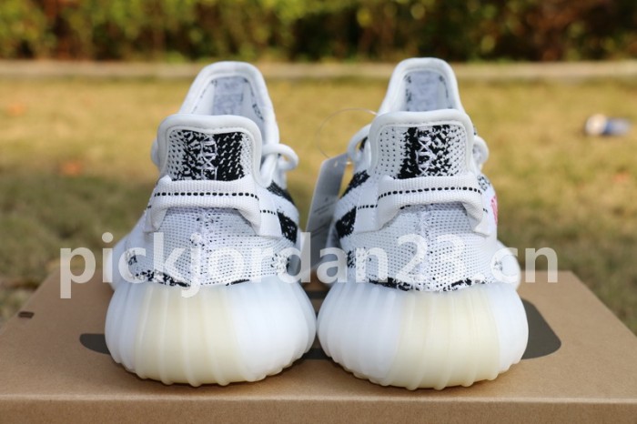 Authentic AD Yeezy 350 Boost V2 Zebra