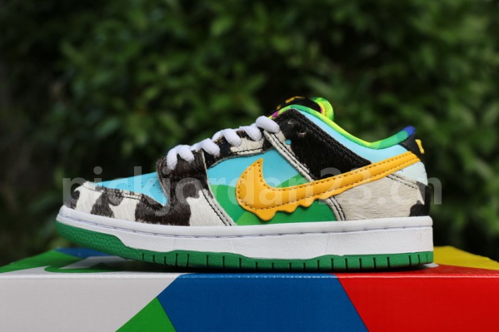 Authentic Ben & Jerry's x Nike SB Dunk Low Pro QS Kids shoes